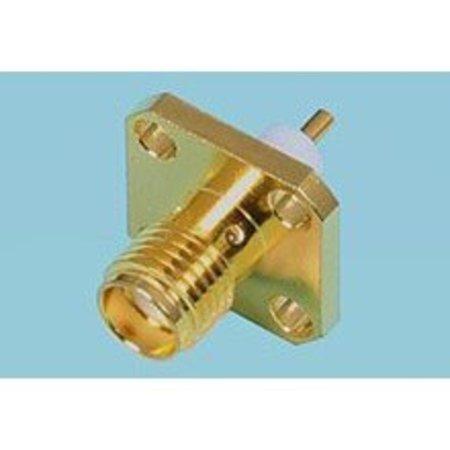 MOLEX SMA STR JACK, 4 HOLE FLANGE, RECEPT 73251-0410